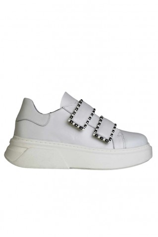 "magnus" letaher sneakers sochic shoes