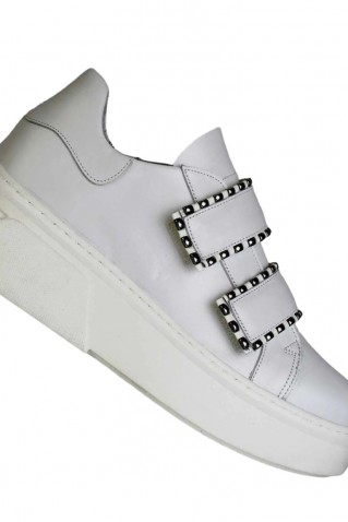 "magnus" letaher sneakers sochic shoes