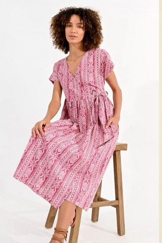 wrap dress with indie pattern molly bracken