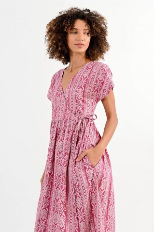 wrap dress with indie pattern molly bracken