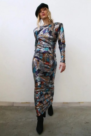 "las vegas" seguin dress moqette