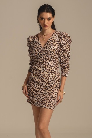 "menagerie" short dress peace & chaos