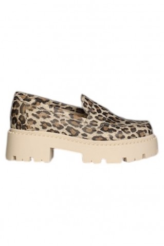 "nyx" leopard print δερματινα loafers sochic shoes "nyx" leopard print δερματινα loafers sochic shoes