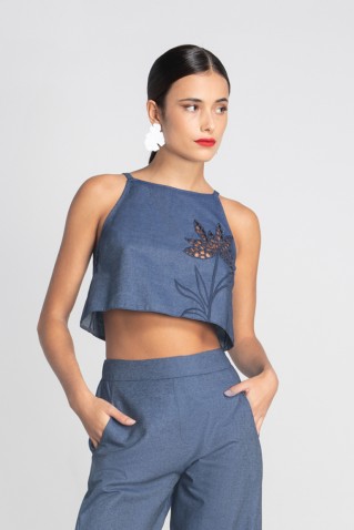 cropped top moutaki
