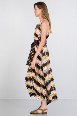 satin print camisole dress philosophy