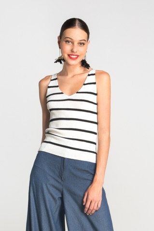 knitted top moutaki
