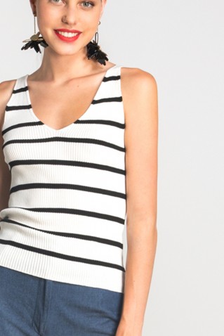 knitted top moutaki