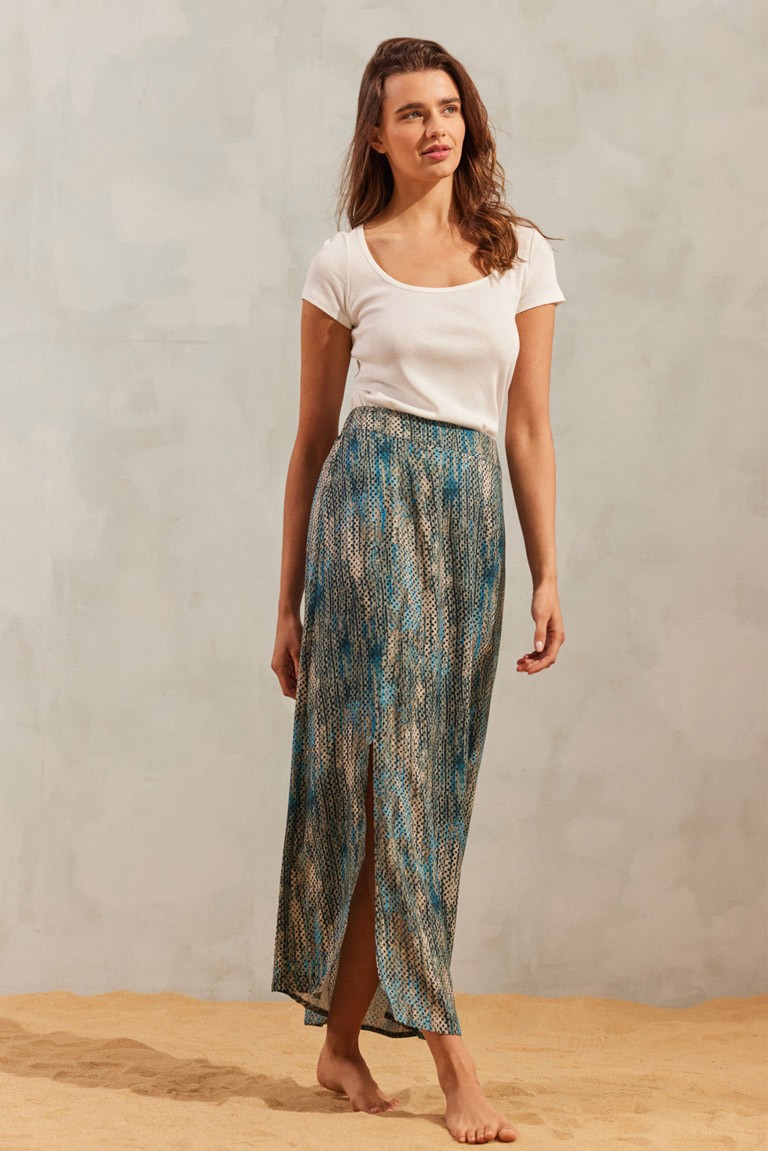 "amber" maxi skirt namaste