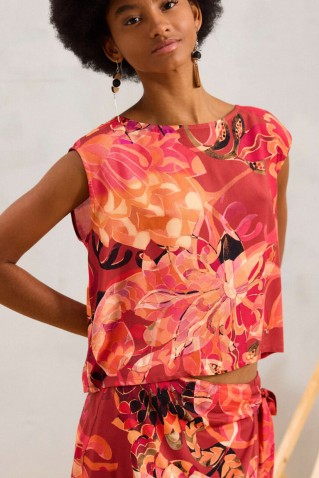 "yiseti" sleeveless tunic namaste