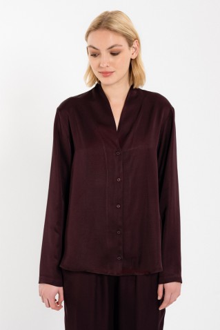satin ecovero shirt philosophy satin ecovero shirt philosophy