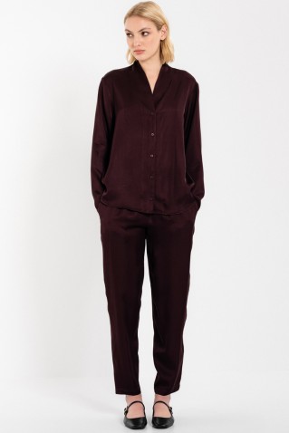 satin ecovero shirt philosophy satin ecovero shirt philosophy