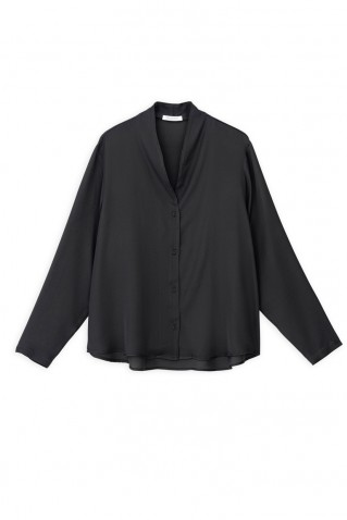 satin ecovero shirt philosophy satin ecovero shirt philosophy