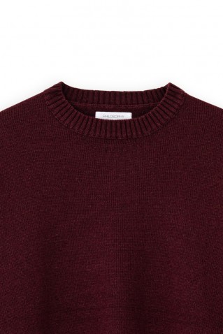 cashmere round neck sweater philosophy cashmere round neck sweater philosophy