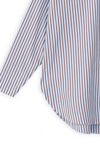 poplin stripes oversized shirt philosophy poplin stripes oversized shirt philosophy