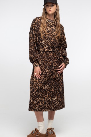 "rosette" long dress peace &chaos