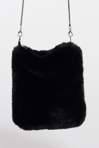 "doxy" small faux fur bag rino & pelle "doxy" small faux fur bag rino & pelle