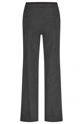 "colette" punta pinstripe sporty pants red button