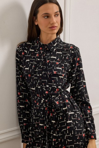 "finlo" midi printed dress namaste