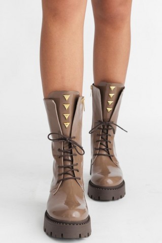 "kimber" leather boots sochic shoes