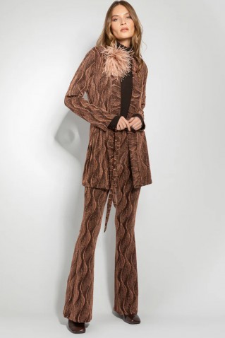 printed pants moqette