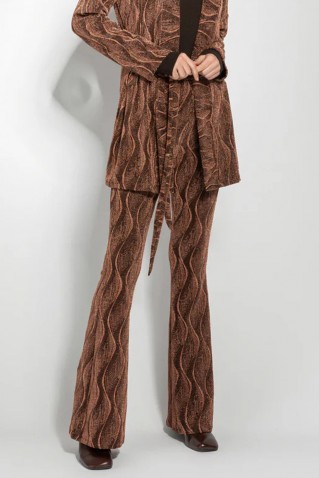 printed pants moqette