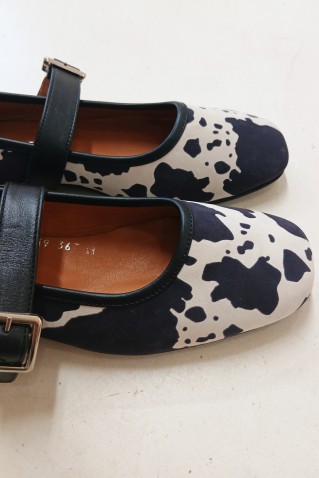 "joy" δερματινη μπαλαρινα sochic shoes