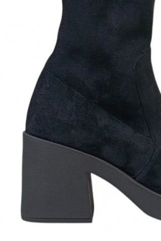 "lizzy' δερματινο μποτακι sochic shoes