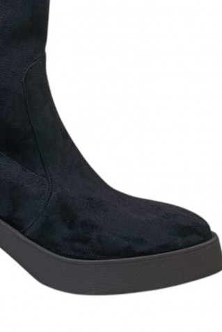 "lizzy' δερματινο μποτακι sochic shoes