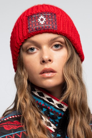 "candyfloss" beanie peace & chaos