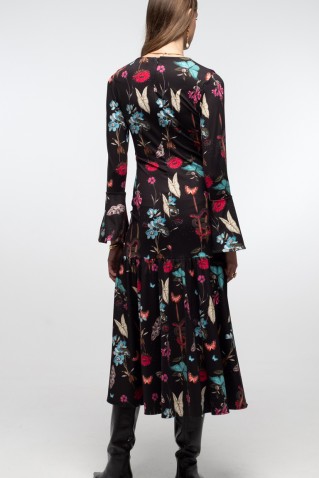 "hydrangea" long dress peace & chaos "hydrangea" long dress peace & chaos