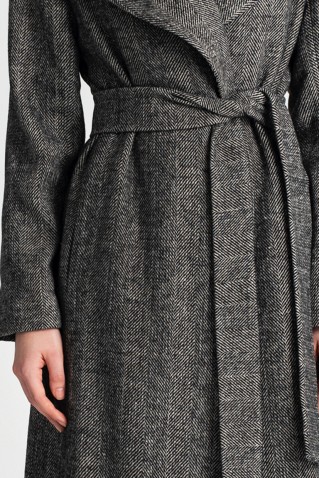 herringbone coat moutaki