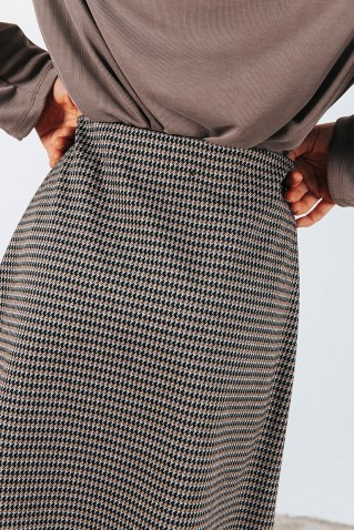 mini plaid skirt badila
