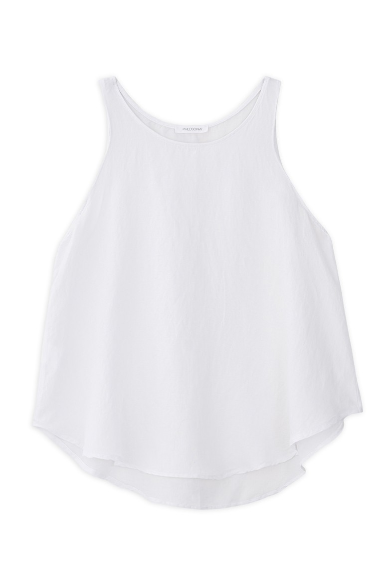 gauze halter neck top philosophy