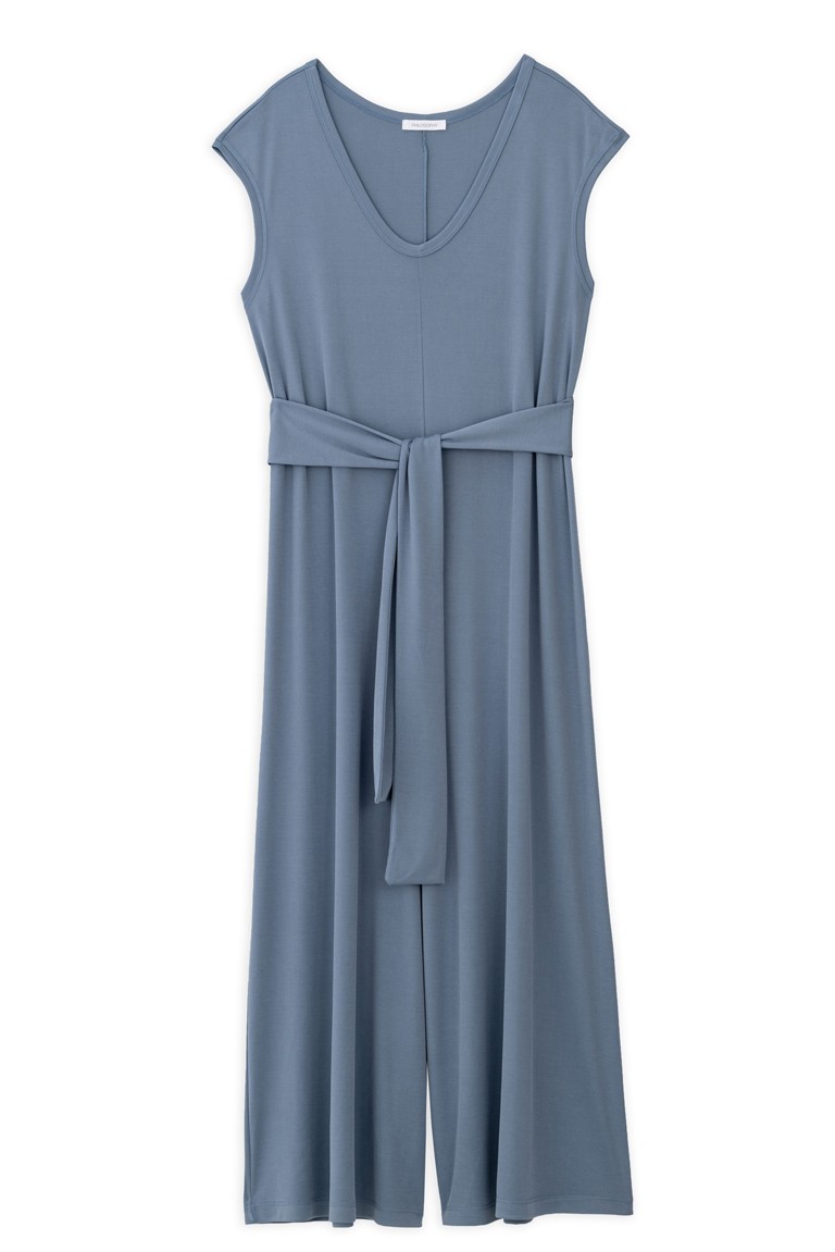rib v-neck jumpsuit philosophy