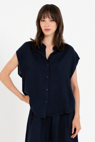 gauze loose fit shirt philosophy