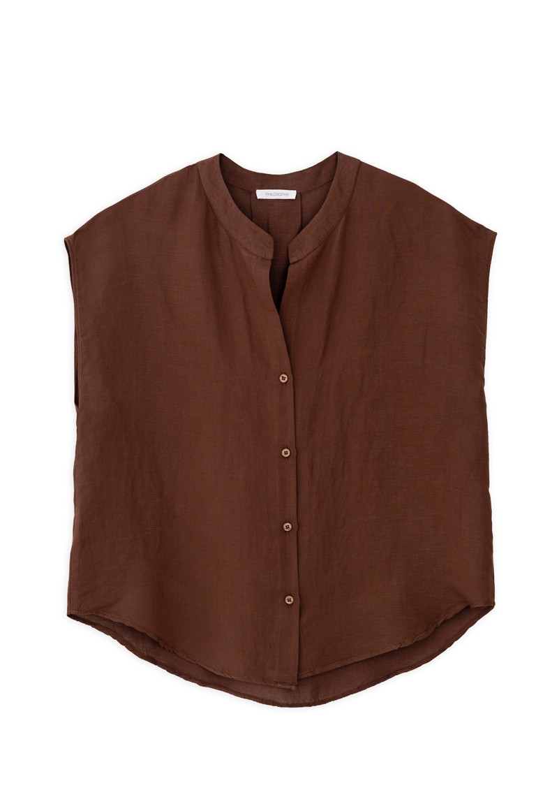 gauze loose fit shirt philosophy