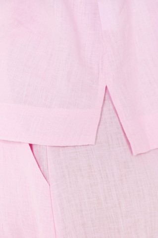 linen halter neck cropped shirt philosophy