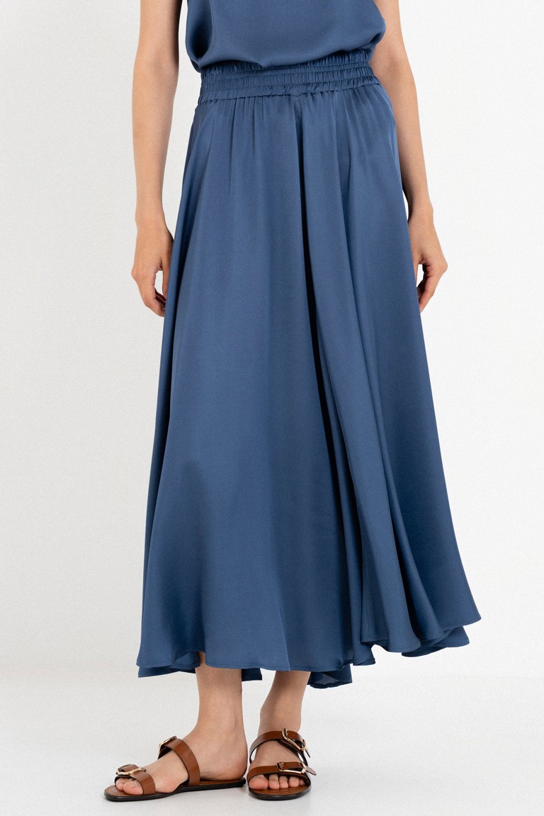 satin fine ecovero skirt philosophy