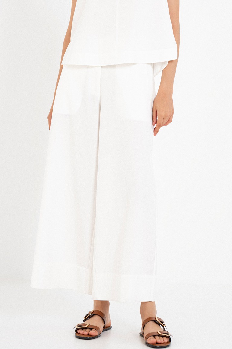 cotton lyocell jupe culotte philosophy