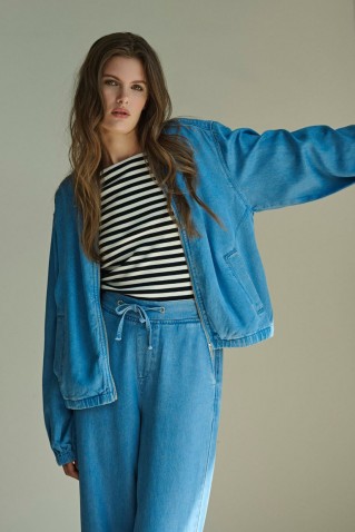 "myla" demin jacket rino & pelle
