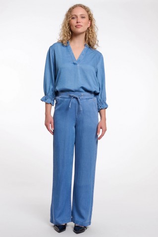 "anette" wide leg pants rino & pelle