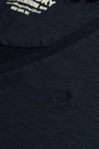 "studios" slub v neck tee superdry & co