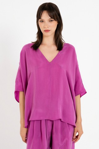 cupro oversized blouse philosophy
