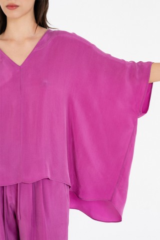 cupro oversized blouse philosophy