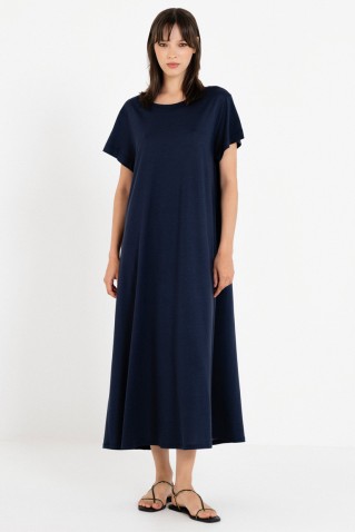 organic jersey short sleeve dress philosophy