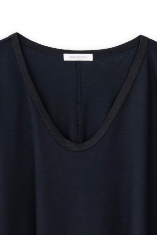 organic jersey oversized blouse philosophy