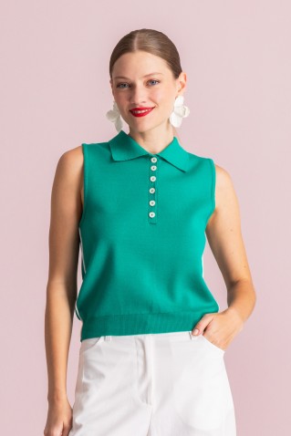 πλεκτο τοπ moutaki