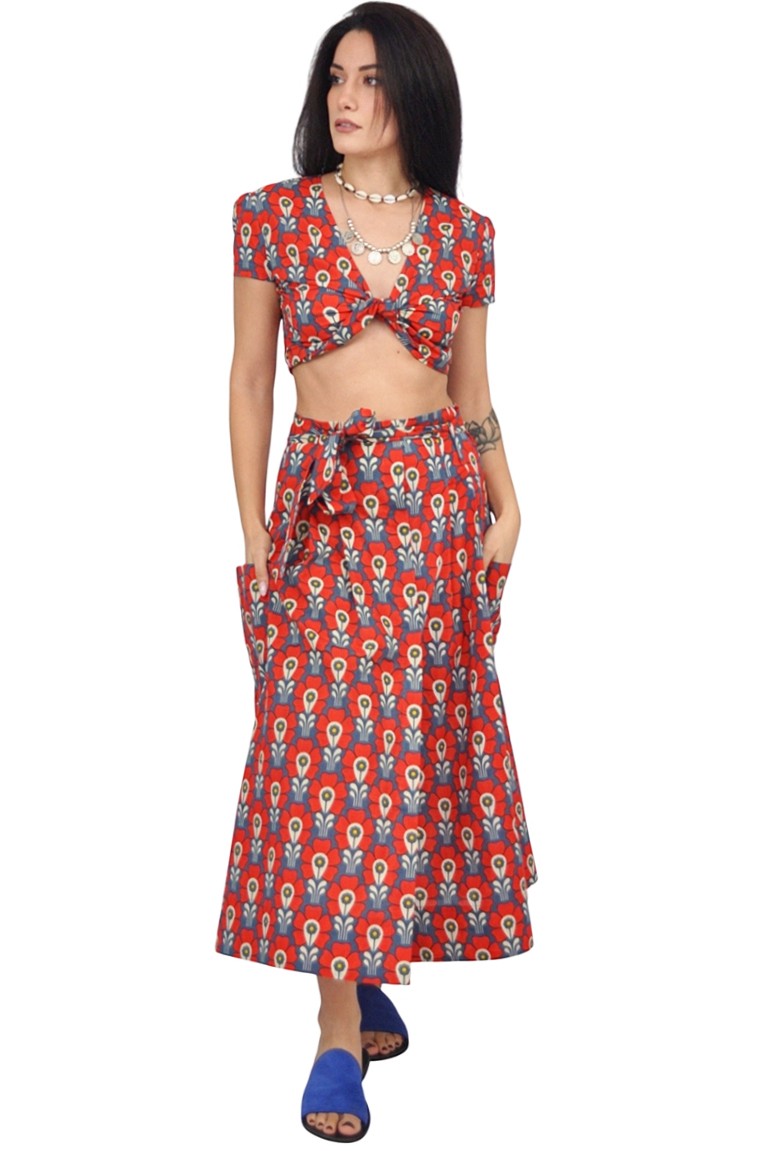 set skirt-top kalimera