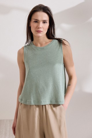 "azaria" sleeveless top namaste