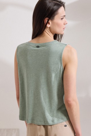 "azaria" sleeveless top namaste